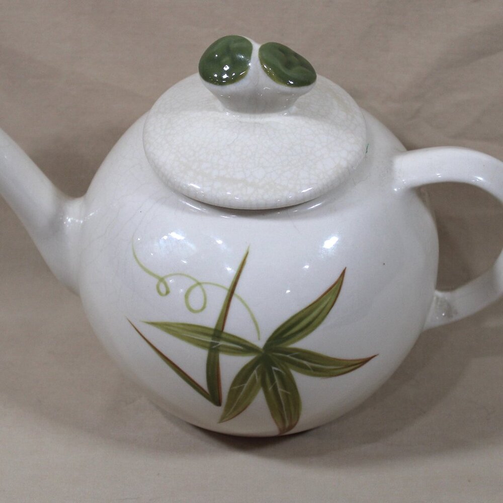 Winfield Ware Passion Flower Prototype Teapot – Rare Pre-Production
